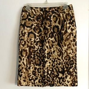 Animal Print A-Line Skirt - Merona by Target